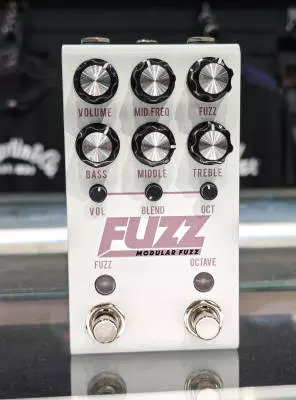 Jackson Audio FUZZ Modular Fuzz Pedal - White and Pink 2